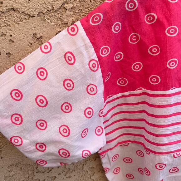 Vintage 80s Neon Pink Windbreaker Top Size Small - Picture 4 of 4